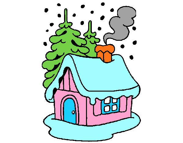 Casa en la nieve
