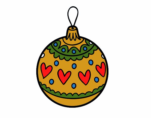 Dibujo Bola de Navidad estampada pintado por Bertha1276