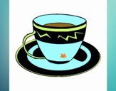 Dibujo Taza de café pintado por inescapel4