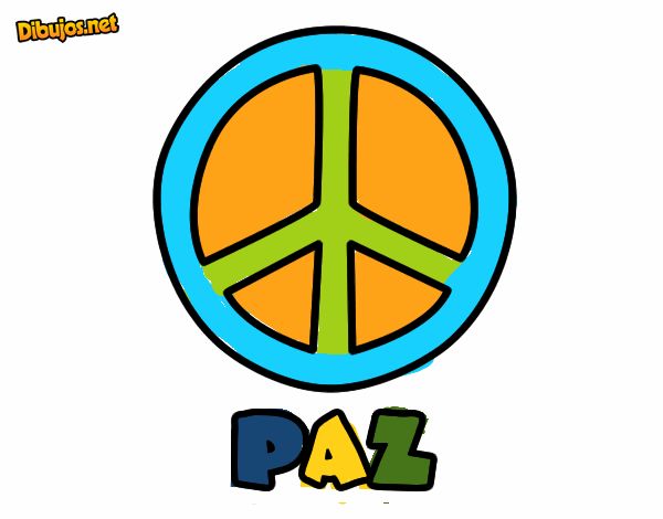 Dibujo Círculo de la paz pintado por MariaCaste