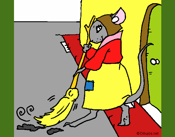 Dibujo La ratita presumida 1 pintado por mafarias