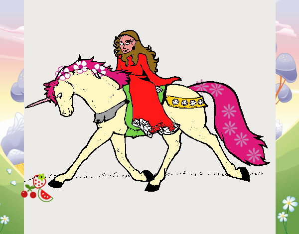 la princesa fea y su caballo bonito