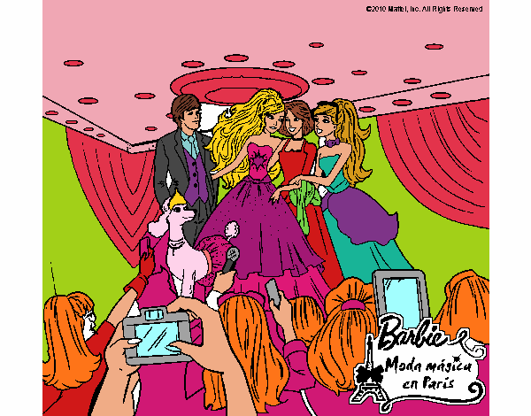 Barbie y sus amigas de modelos