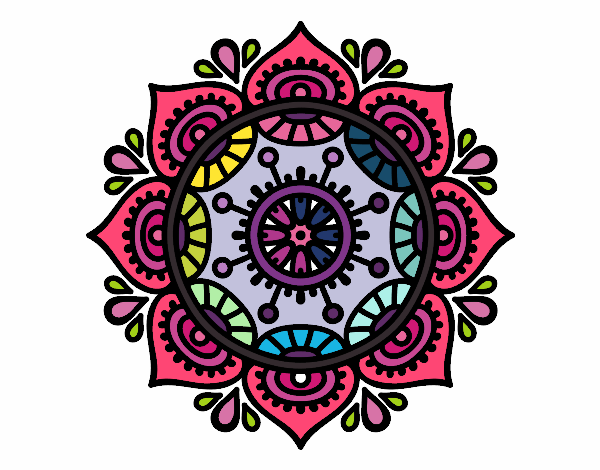 Dibujo Mandala para relajarse pintado por SandraCire