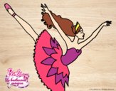 Dibujo Barbie en cuarto arabesque pintado por jovankaS