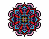 Dibujo Mandala mundo árabe pintado por AngieRC15 
