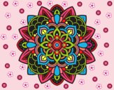Dibujo Mandala decorativa pintado por verosoy