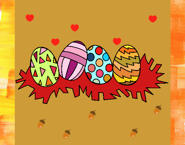 Dibujo Huevos de pascua III pintado por Ramon45