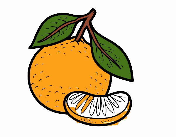 Una mandarina
