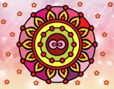 Dibujo Mandala meditación pintado por YOSOY1