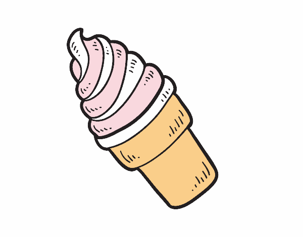 Dibujo Un helado cremoso pintado por muffinpupy