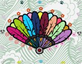 Dibujo Abanico de plumas pintado por marlonyzuu