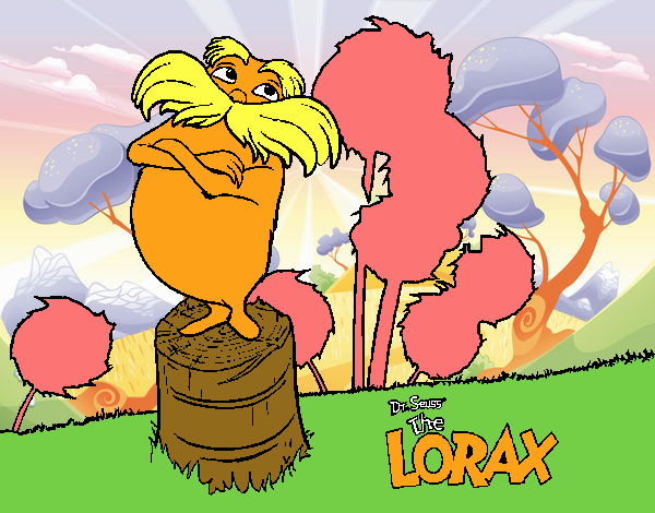 Lorax y los arboles