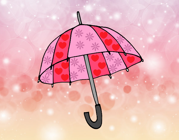 Dibujo Un paraguas pintado por Sara3600