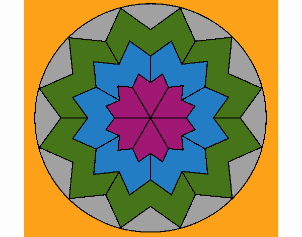 Dibujo Mandala 29 pintado por beapal