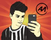 Abraham Mateo selfie