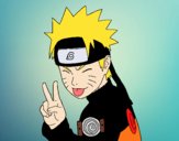 Dibujo Naruto sacando lengua pintado por janis8