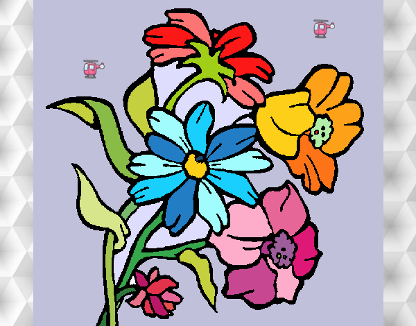 Dibujo Flores pintado por Ramon45