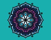 Dibujo Mandala para meditar pintado por Mary5Leon 