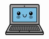 Dibujo Un ordenador portátil pintado por valentino5