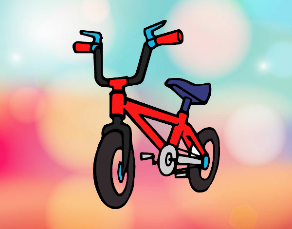 Dibujo Bicicleta infantil pintado por natinatash