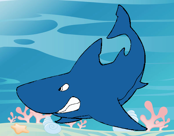 el tiburon malo