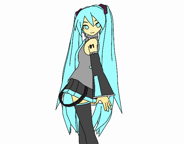 Hatsune Miku vocaloid