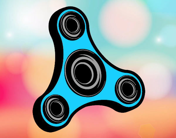 Dibujo Un fidget spinner pintado por Gabi99520