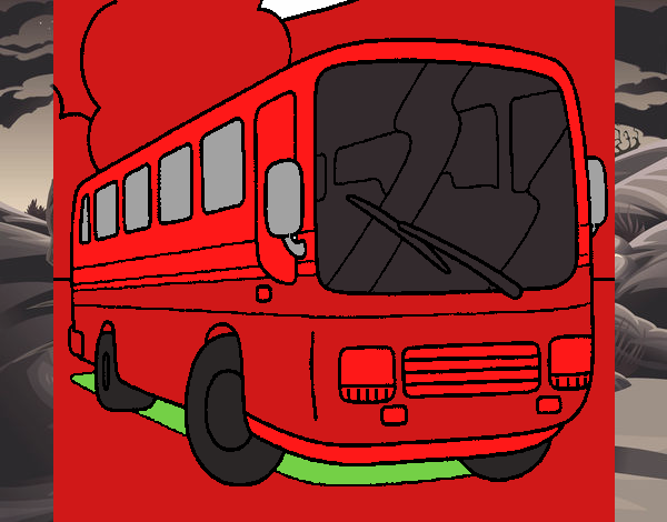 Dibujo Autobús pintado por luchiylau