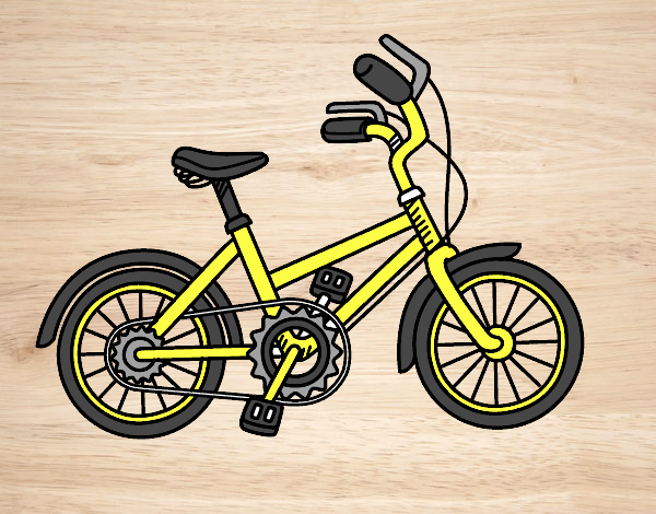 Dibujo Bicicleta para niños pintado por marcostano