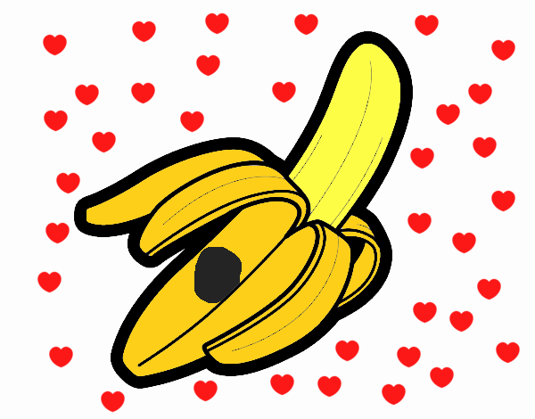 Dibujo Plátano pintado por mariabe