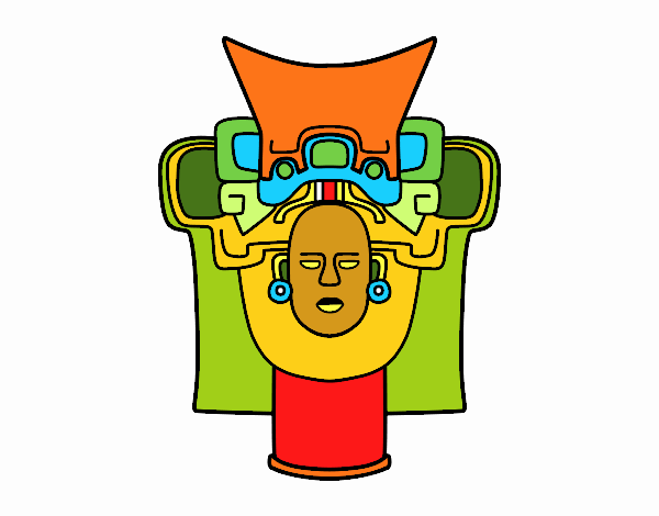 Máscara mexicana antigua