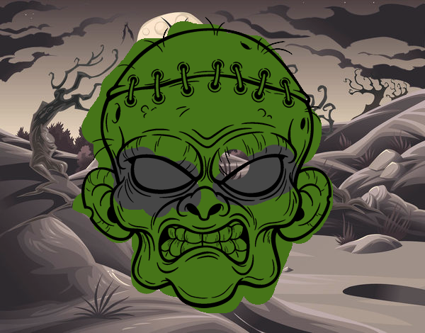 Cara de zombie