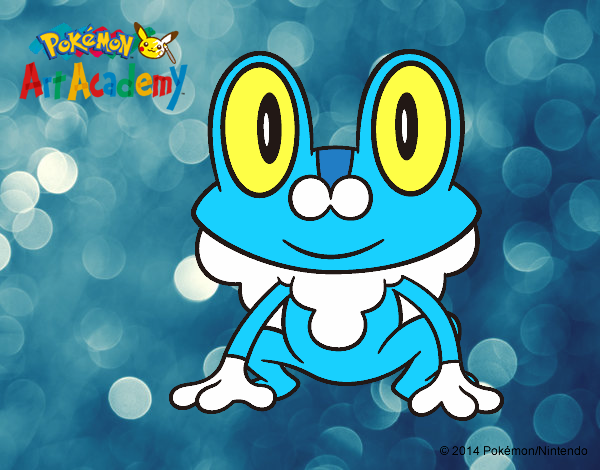 Dibujo Froakie pintado por Benji19