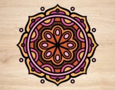 Dibujo Mandala para meditar pintado por Princessh
