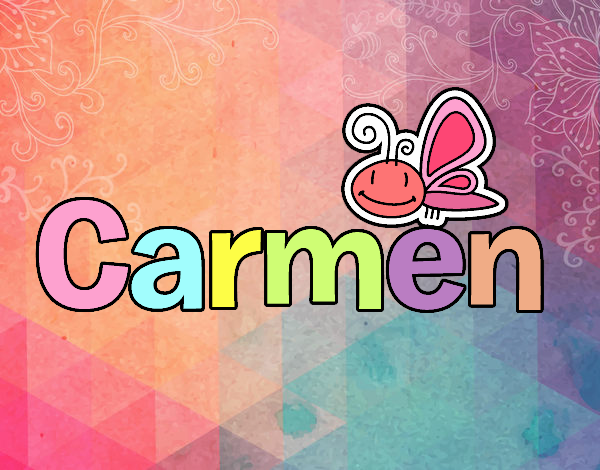Dibujo Carmen pintado por carmennd11