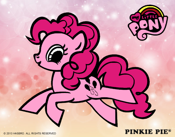 Dibujo Pinkie Pie pintado por juye