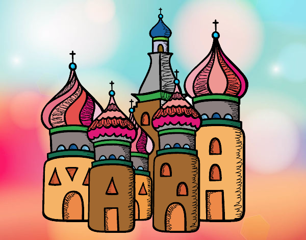 Dibujo Catedral de San Basilio de Moscú pintado por Ramon45