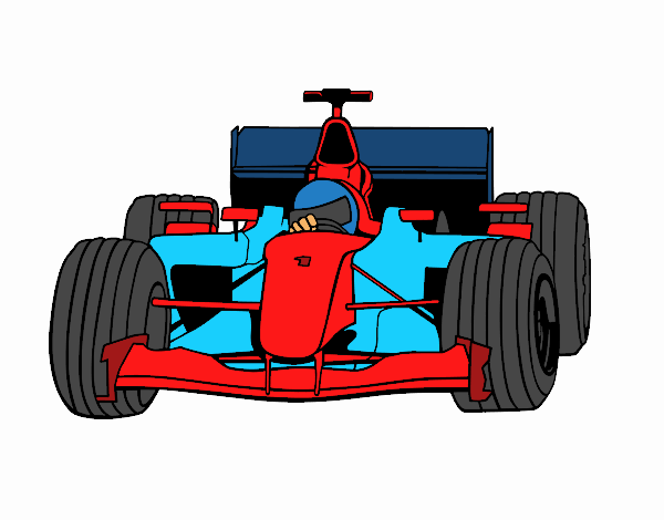 Dibujo Coche de F1 pintado por wuilde 