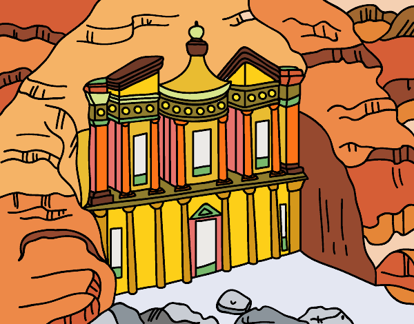 Dibujo El tesoro de Petra pintado por Ramon45