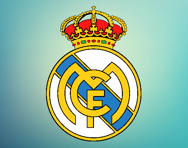 Dibujo Escudo del Real Madrid C.F. pintado por wuilde 