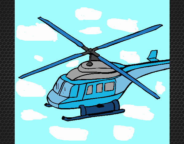 Dibujo Helicóptero 3 pintado por wuilde 