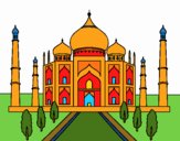 Dibujo El Taj Mahal pintado por CARLOSANDR