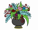 Dibujo Un jarrón con flores pintado por ayelen5 