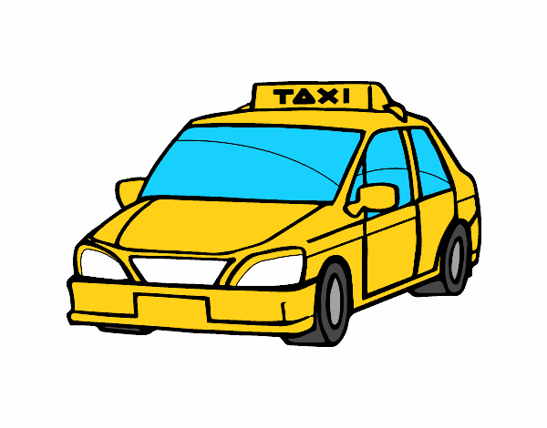 Dibujo Un taxi pintado por ariana1234