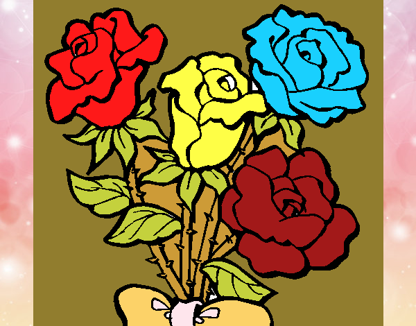 mi ramo de rosas
