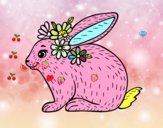 Dibujo Conejo primaveral pintado por Fatimaterr