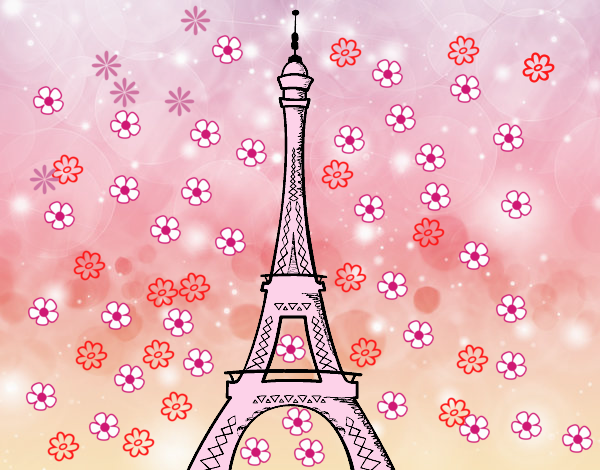 Dibujo La torre Eiffel pintado por isabel2k
