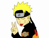 Dibujo Naruto sacando lengua pintado por 21245