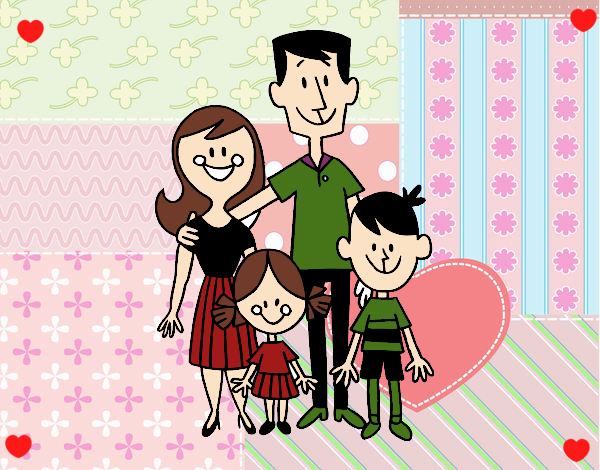 Dibujo Una familia feliz pintado por Sosa2005